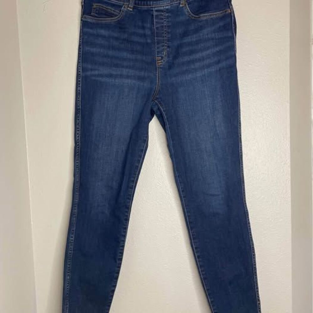 SPANX Dark Blue Skinny Jeans